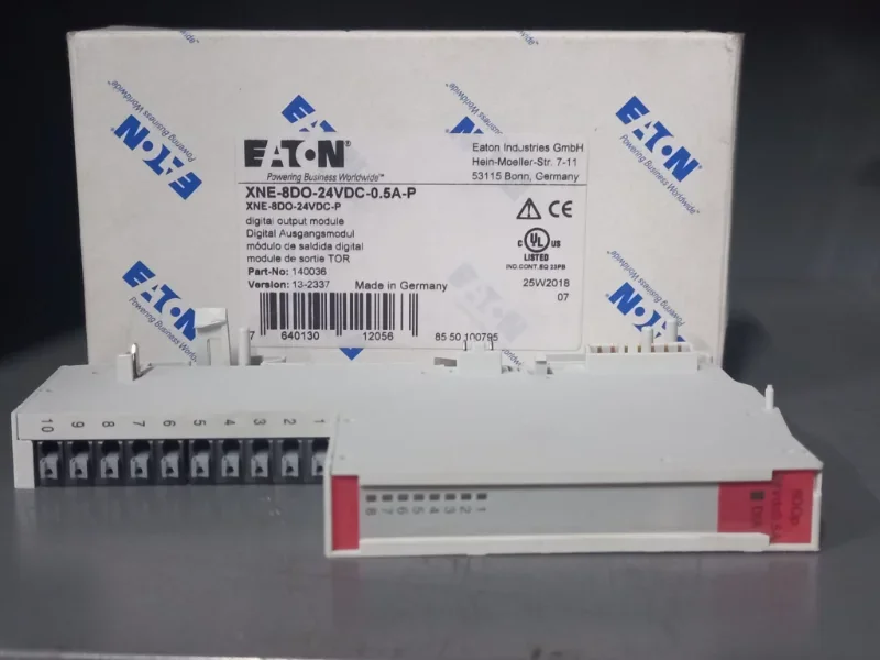 Eaton XNE-8DO-24VDC-0.5A-P XI/ON 8 Kanallı Dijital Çıkış Modülü (24V DC, 0.5A, 140036)