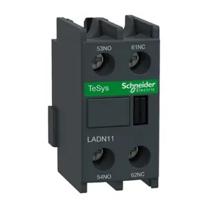 Schneider Electric TeSys LADN11 Yardımcı Kontak Bloğu 1NO+1NC