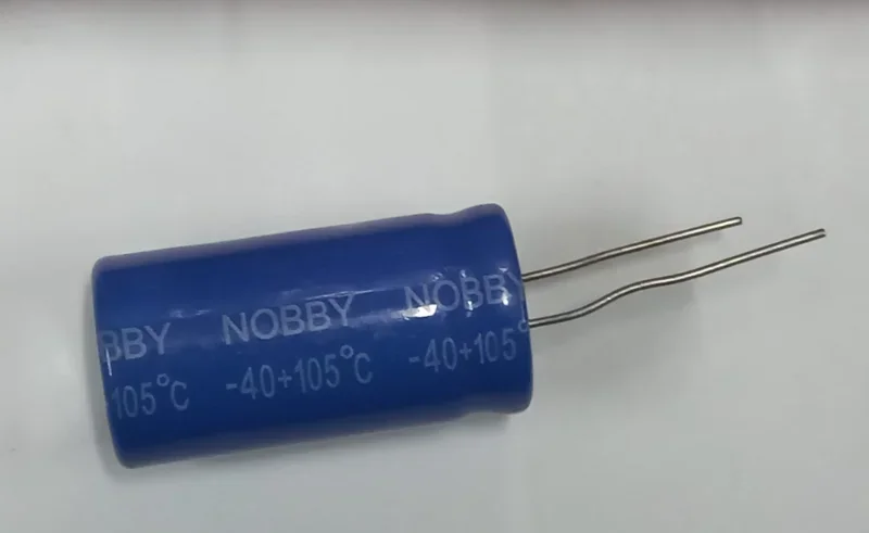 Nobby 4700µF 35V Alüminyum Elektrolitik Kondansatör - Mavi