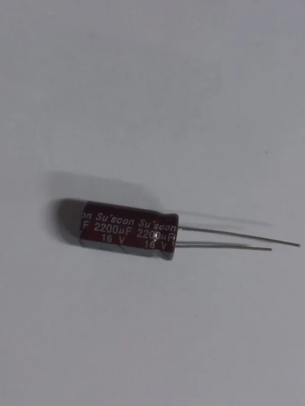 Su'scon HX016M222I21TRKK50R 2200uF 16V Kondansatör