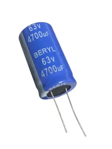 BERYL 4700uF 63V Alüminyum Elektrolitik Kondansatör - ME Serisi (105°C Yüksek Sıcaklık, THT Radial)