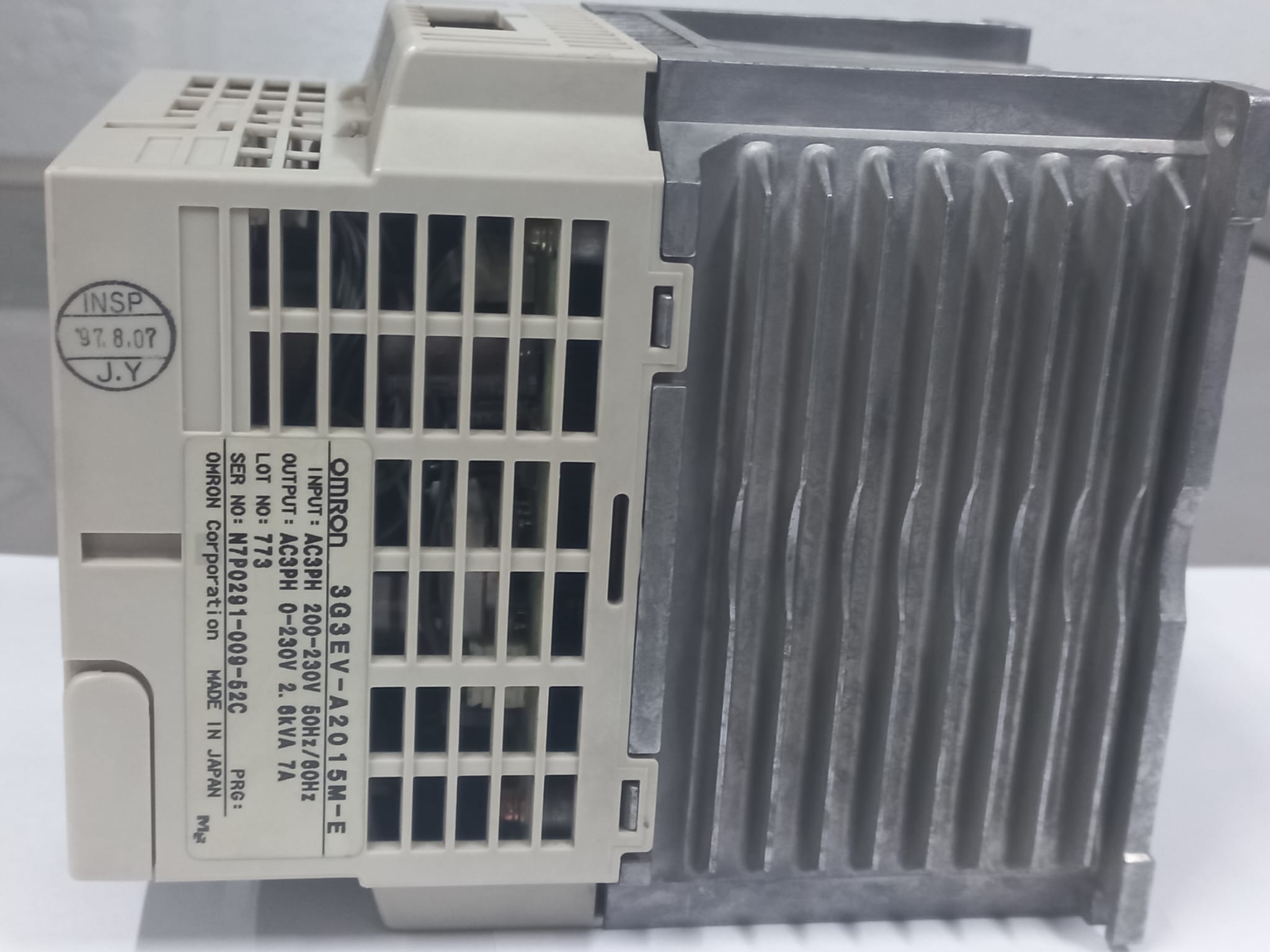 OMRON SYSDRIVE 3G3EV INVERTER AC MOTOR SÜRÜCÜSÜ