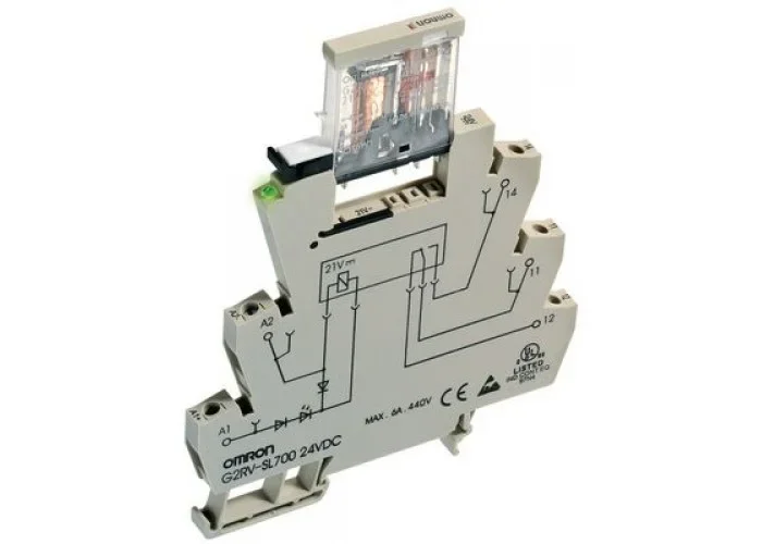 Omron G2RV-SL700 DC24 İnce Tip Slim Pano Rölesi 24V DC