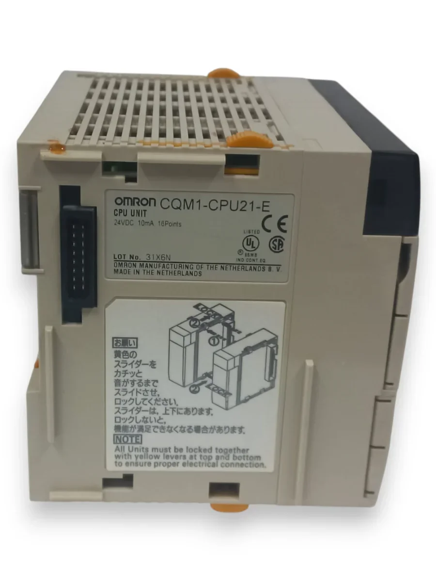 Omron SYSMAC CQM1-CPU21-E PLC İşlemci Modülü (24V DC / Korumalı CPU Modülü) - Görsel 2