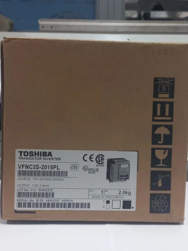 Toshiba VFNC3S-2015PL 1.5kW AC Sürücü - Hız Kontrol
