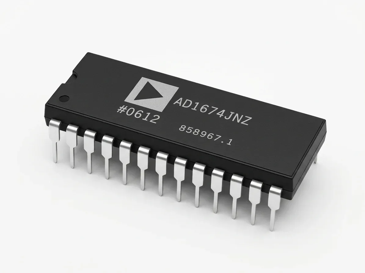 Analog Devices AD1674JNZ 12-Bit 100ksps Monolitik Orijinal ADC Entegresi (DIP-28)