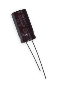 Su'scon 2200uF 16V 105°C HX Serisi Ultra Low ESR Uzun Ömürlü Radyal Kondansatör 