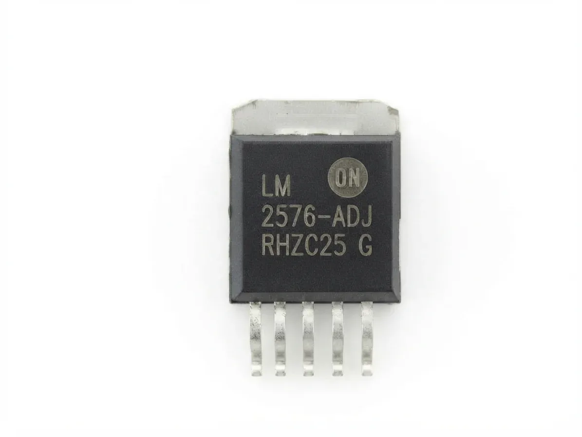 onsemi LM2576-ADJ Ayarlanabilir DC-DC Step-Down Voltaj Regülatörü (3A, SMD D2PAK-5)