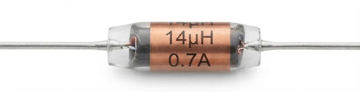 EPCOS TDK 14uH 700mA Sabit Güç İndüktörü - B82131A5701M Aksiyal Şeritli Bobin (760 mOhm, THT)