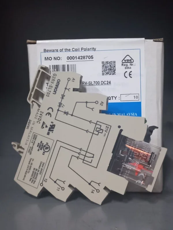 Omron G2RV-SL700 DC24 İnce Tip Slim Pano Rölesi 24V DC