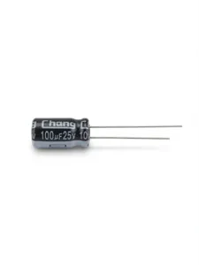 CHANG 100µF 25V Alüminyum Elektrolitik Kondansatör - RV1E101ME054000CE0