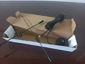 Manyetik Tabanlı Bobinli Kazançlı RF / GSM Anteni (Sıfır - Kablolu)
